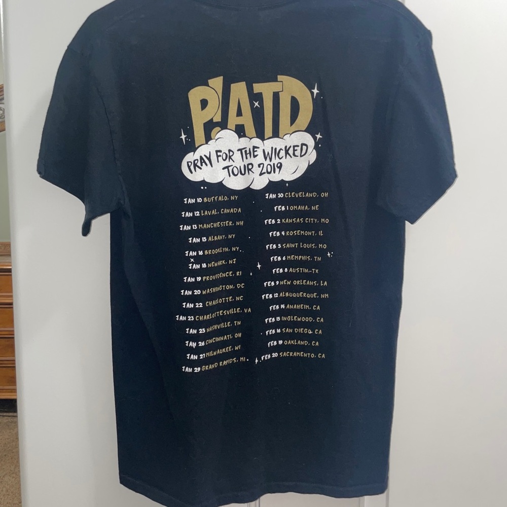 Panic! at the Disco tour tee